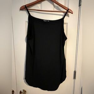 Black spaghetti strap summer top